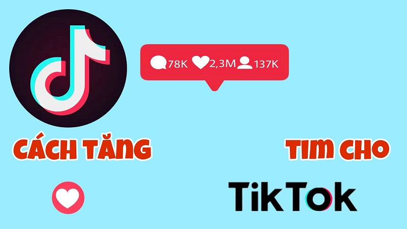 tăng tim tiktok